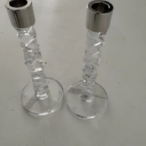 Orrefors ljusstakar från kostaboda caraten  - Helt nya Orreforrs kristall justakar från Caraten 450+66 i frakt