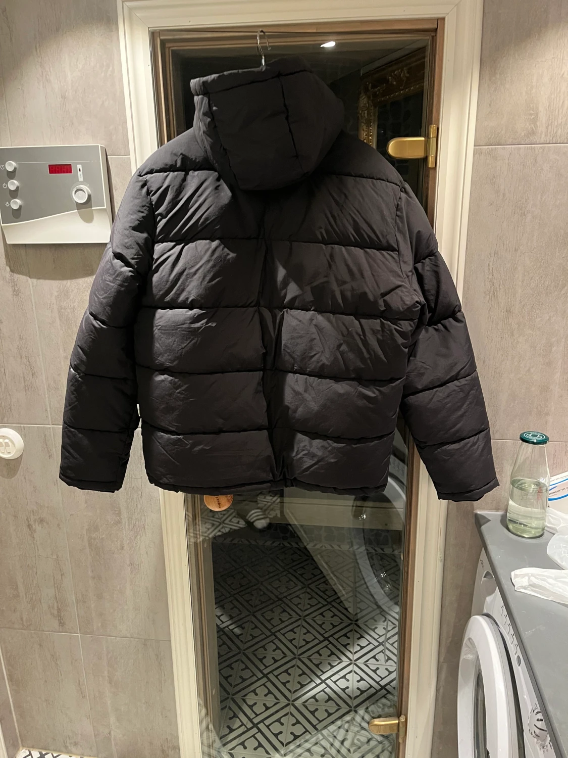 Vinterjacka svart herr strl L - 90