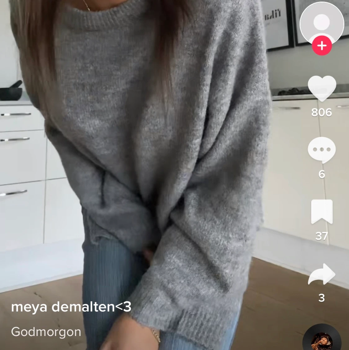Stickad tröja  - 91