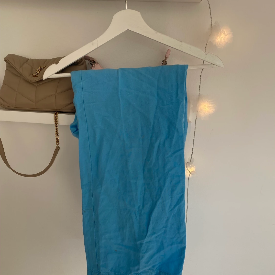 Blå linnebyxor från berskha - 90