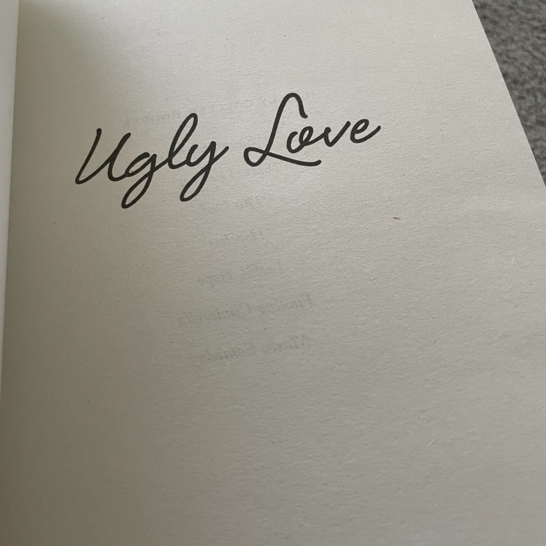 Ugly Love av Colleen Hoover - 90