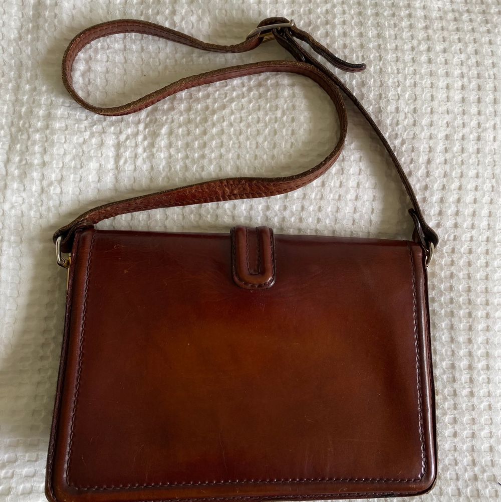 Brun Vintage väska! - Väskor | Plick Second Hand