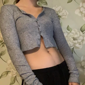 Tröja Zara - Populär croppad långärmad tröja från zara, själva tyget är ganska nopprigt, men den är otroligt flattering. Är öppen för prisförslag, kan mötas upp i Stockholm och det är bara att skriva för fler bilder:) 