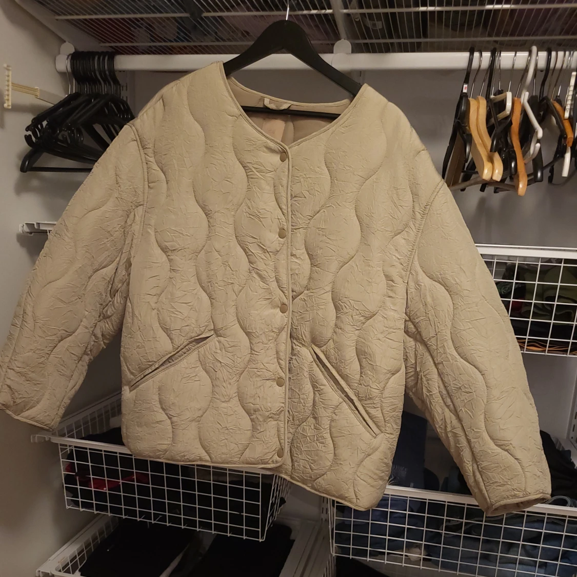 Pistagegrön vårjacka