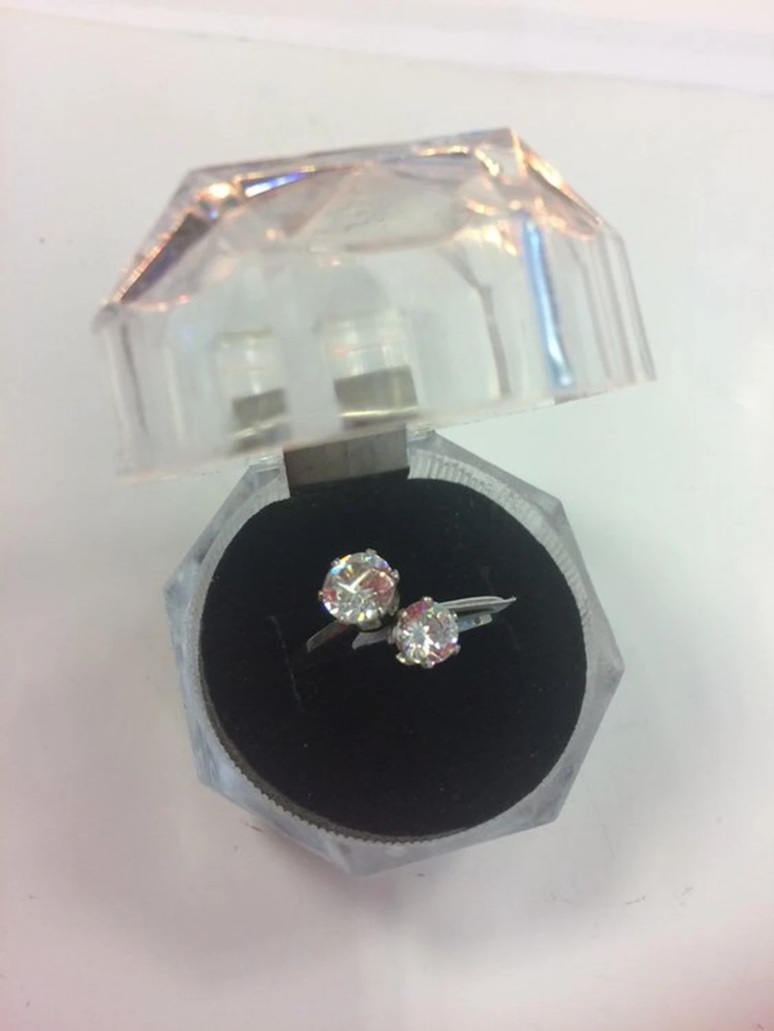 Modern Ringa med Strass/ Pärla 