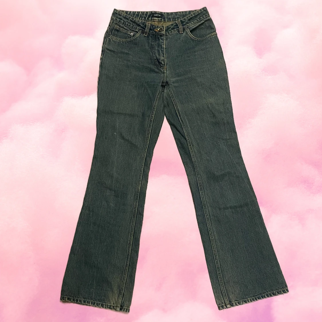 lågmidjade jeans bootcut 