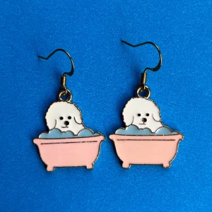 Clean dog earrings 🐾 - Nickelfria krokar och fri frakt 🐾