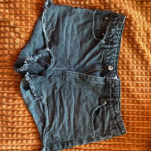 Gina shorts - Jättefina Mid Rise shorts från Gina🌸 Passar perfekt till våren och sommaren💕 Säljer på grund av att de aldrig kommer till användning💕De har färgen svart/grå🌸