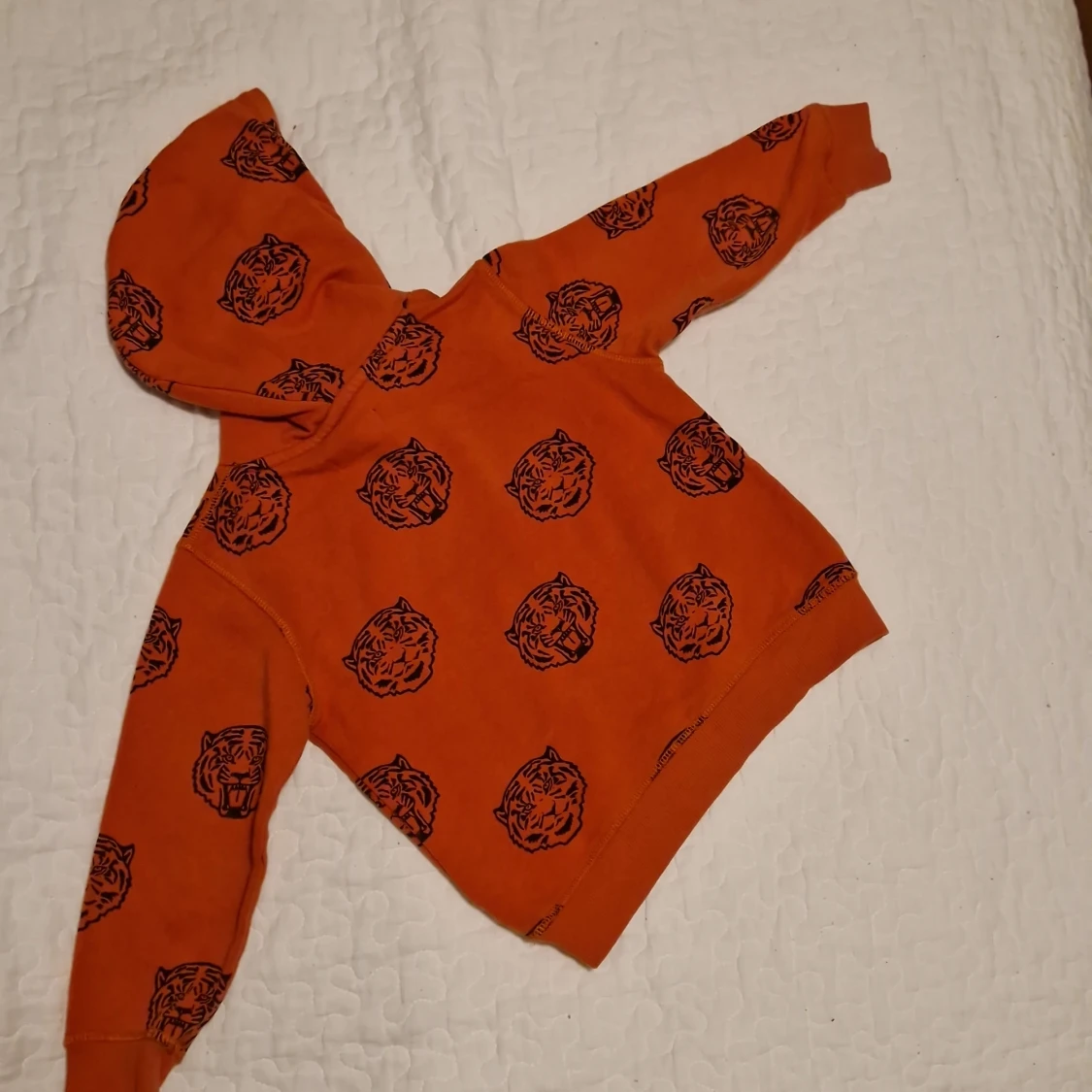 Tiger huvtröja för barn - 90