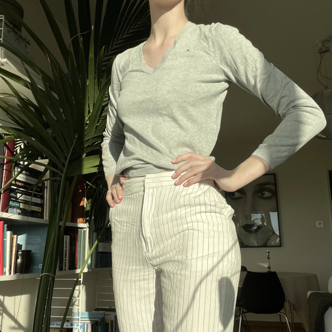 Grå tröja från Tommy Hilfiger