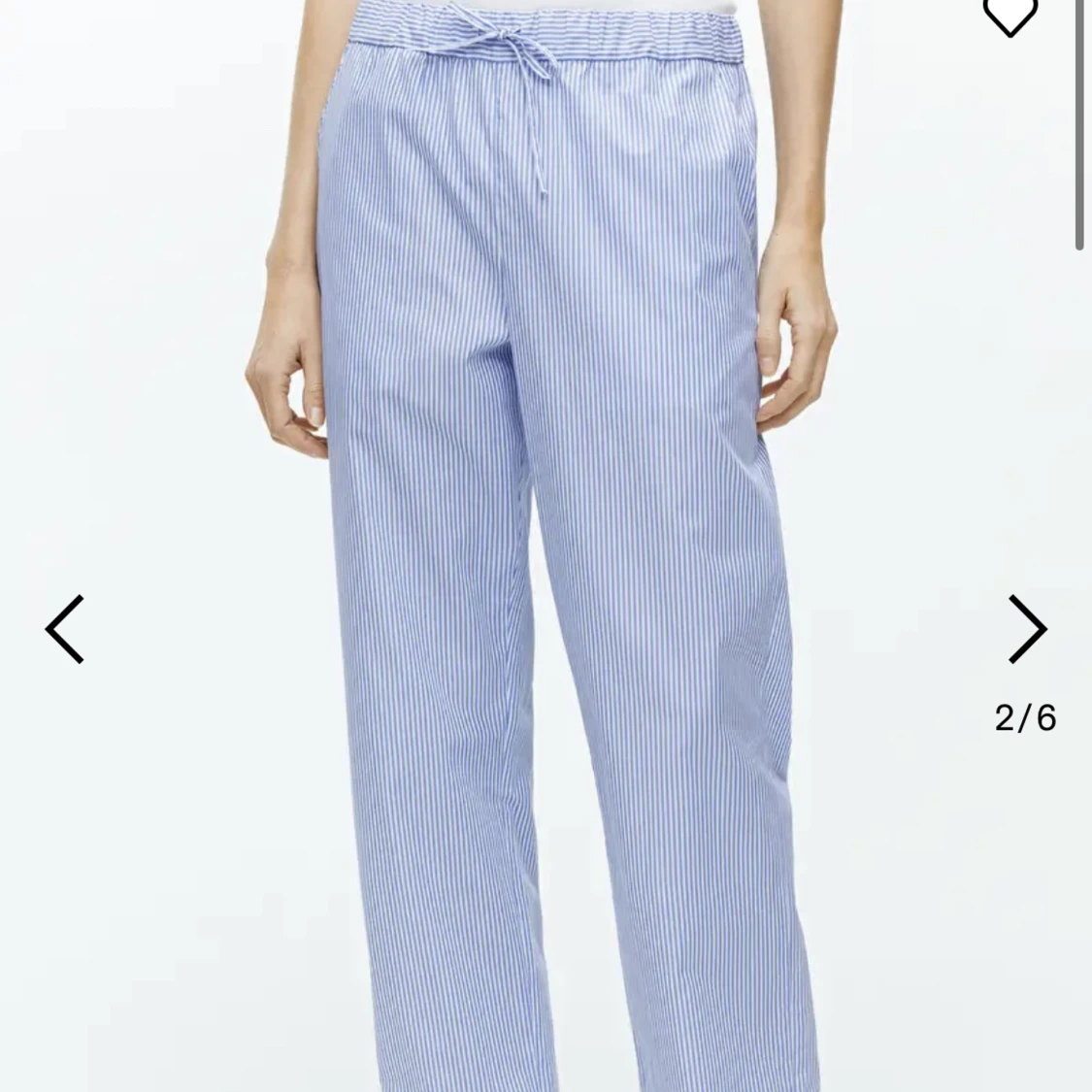 Pyjamasbyxa i poplin - 90