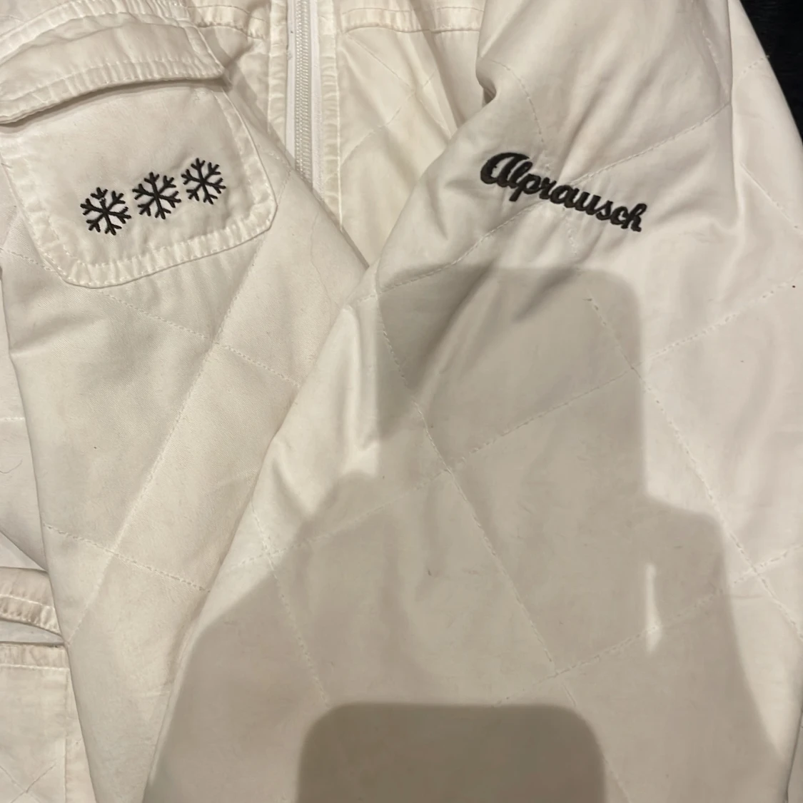 Vit jacka  - 90