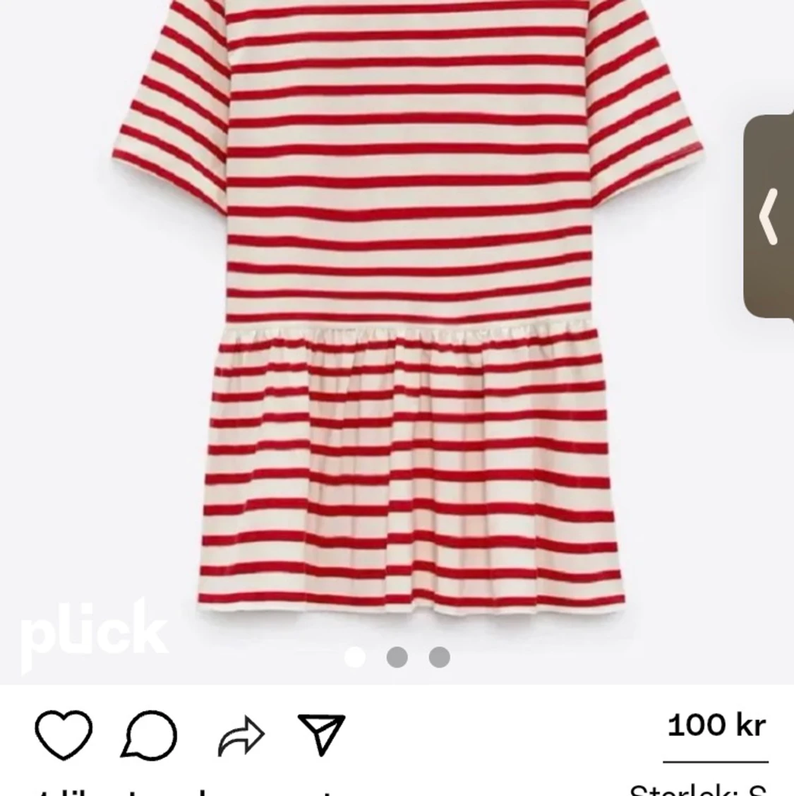 Zara randig tröja ( lånad bild)