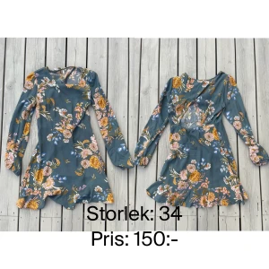 Grön klänning  - En grön kort klänning