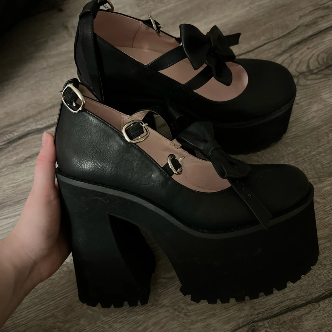 You’re just jealous platform boots