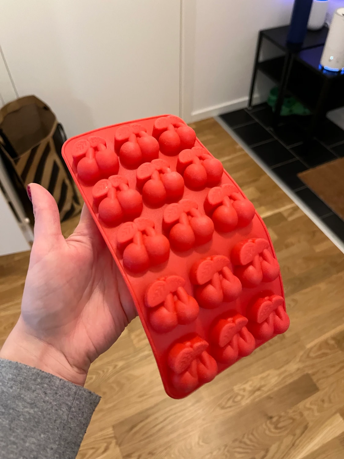 Isform som körsbär