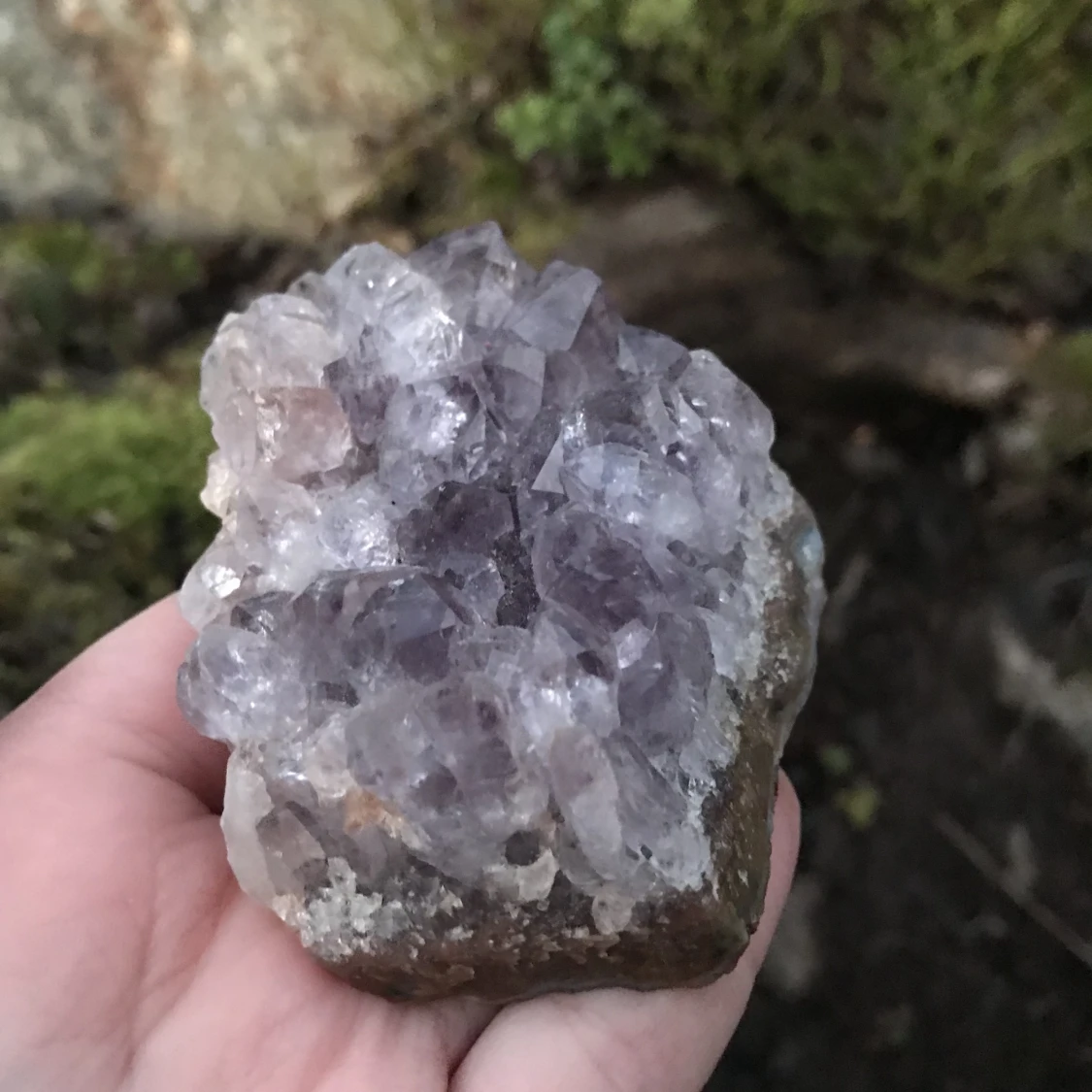 Ametistkluster, stort! - 91