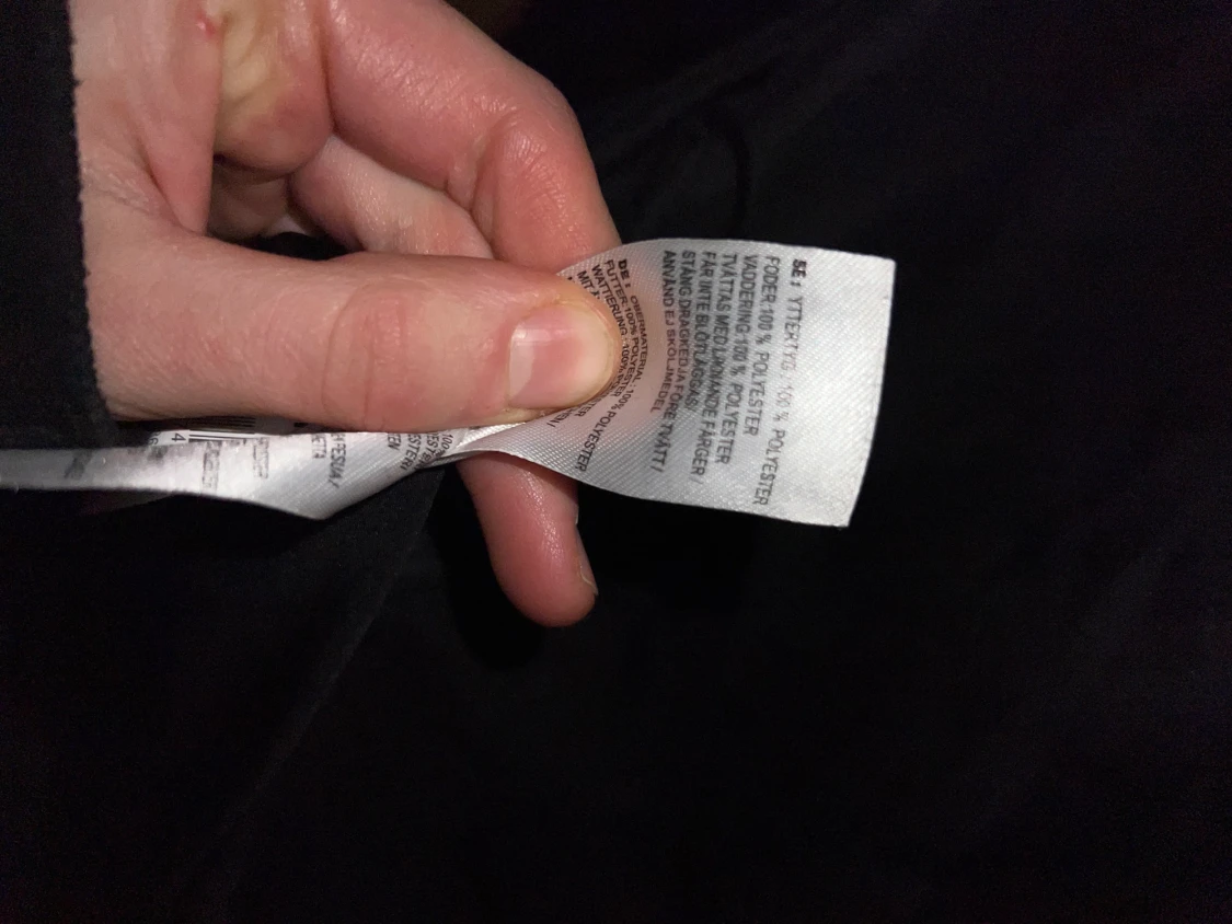 Lång varmare jacka  - 90