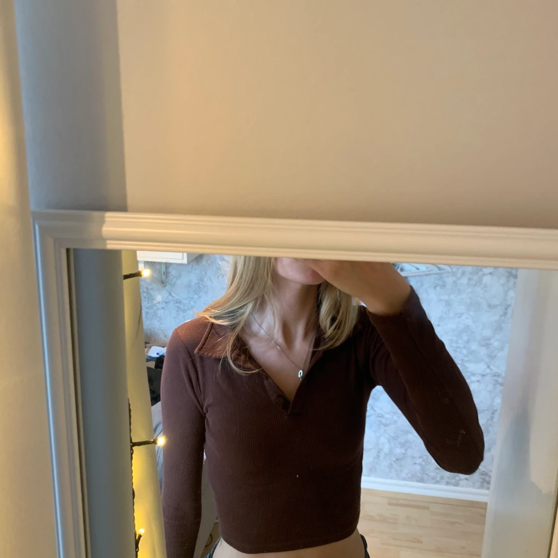Långärmad tröja i storlek xxs
