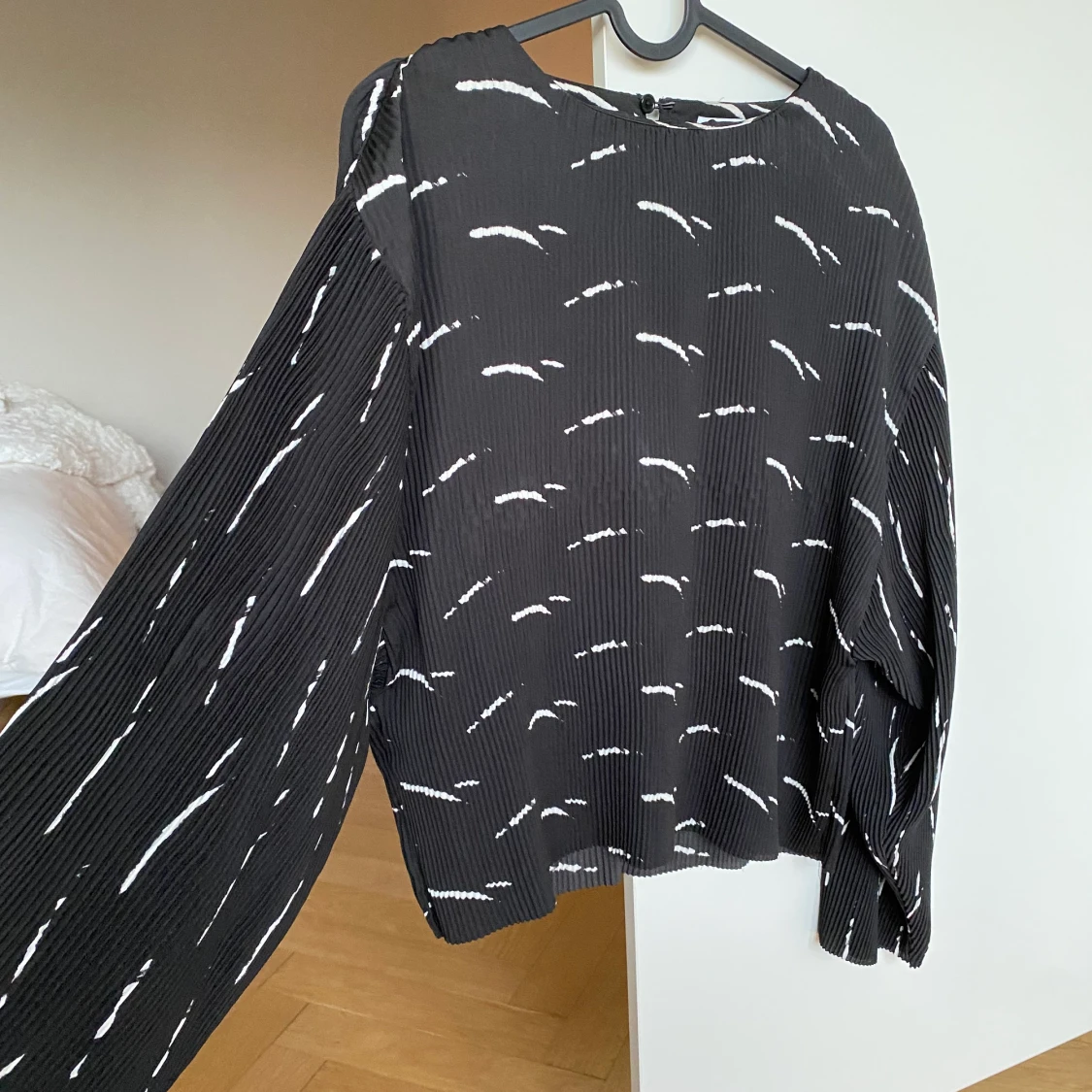 Plisserad blus WERA stl. S - 90