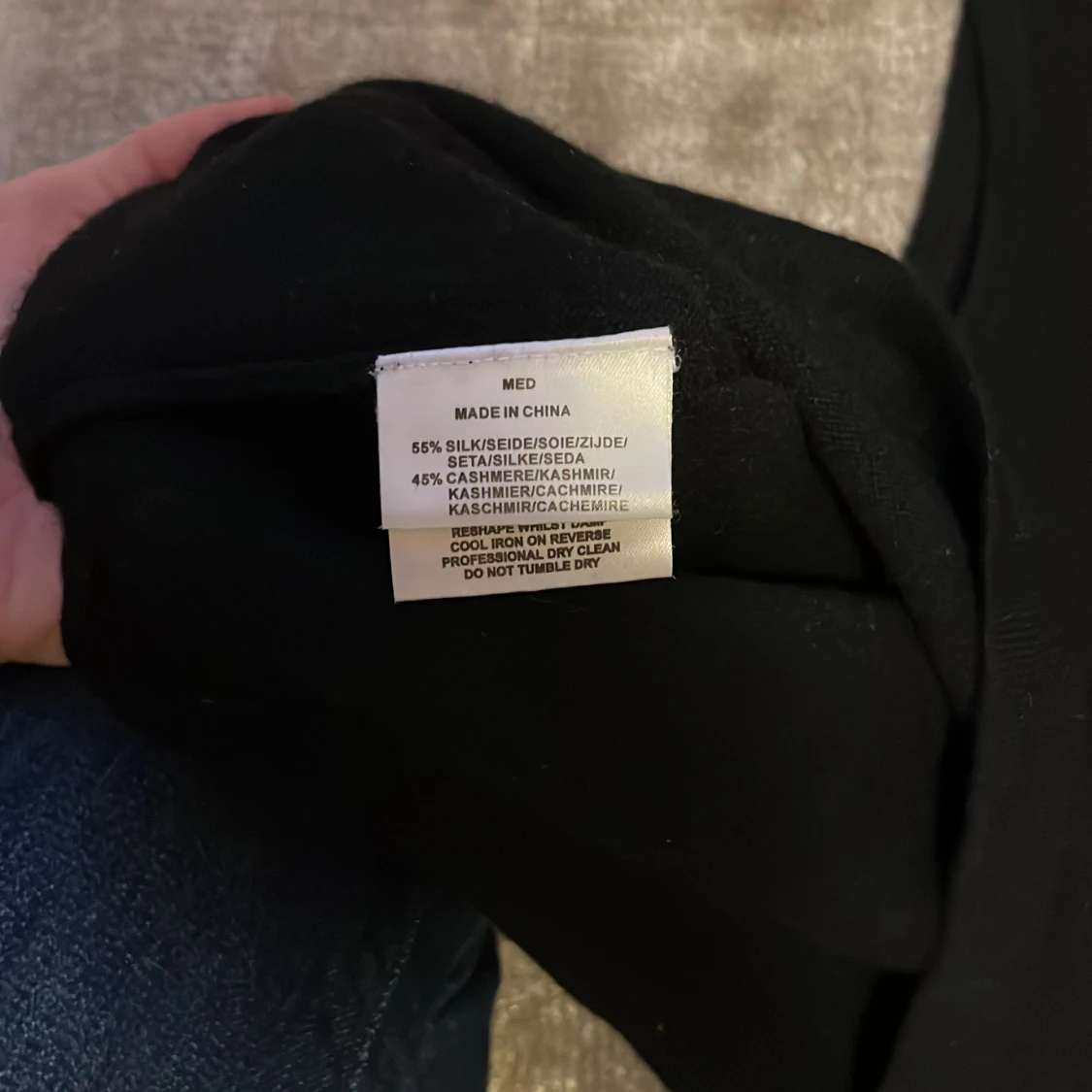 kaschmir tröja/väst - 90