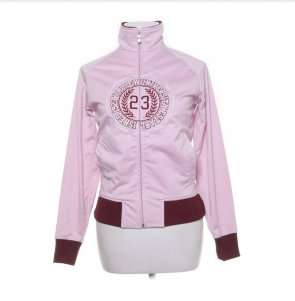 Rosa Polo sip up tröja