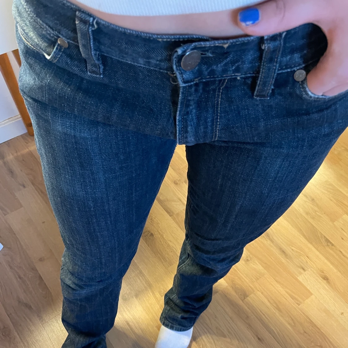 Lågmidjade jeans!