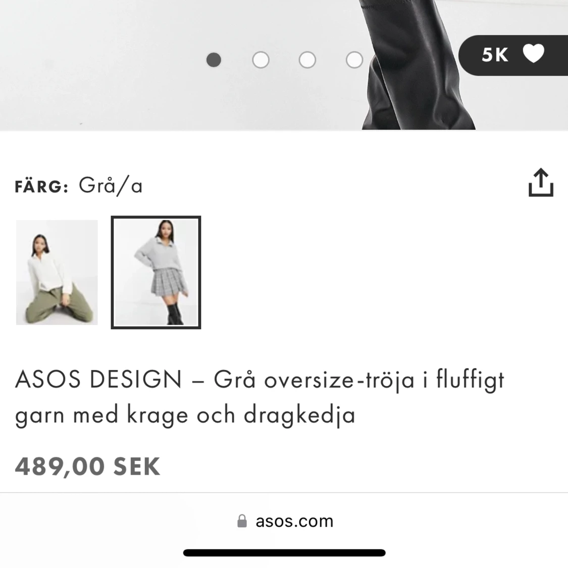 Stickad tröja - 91