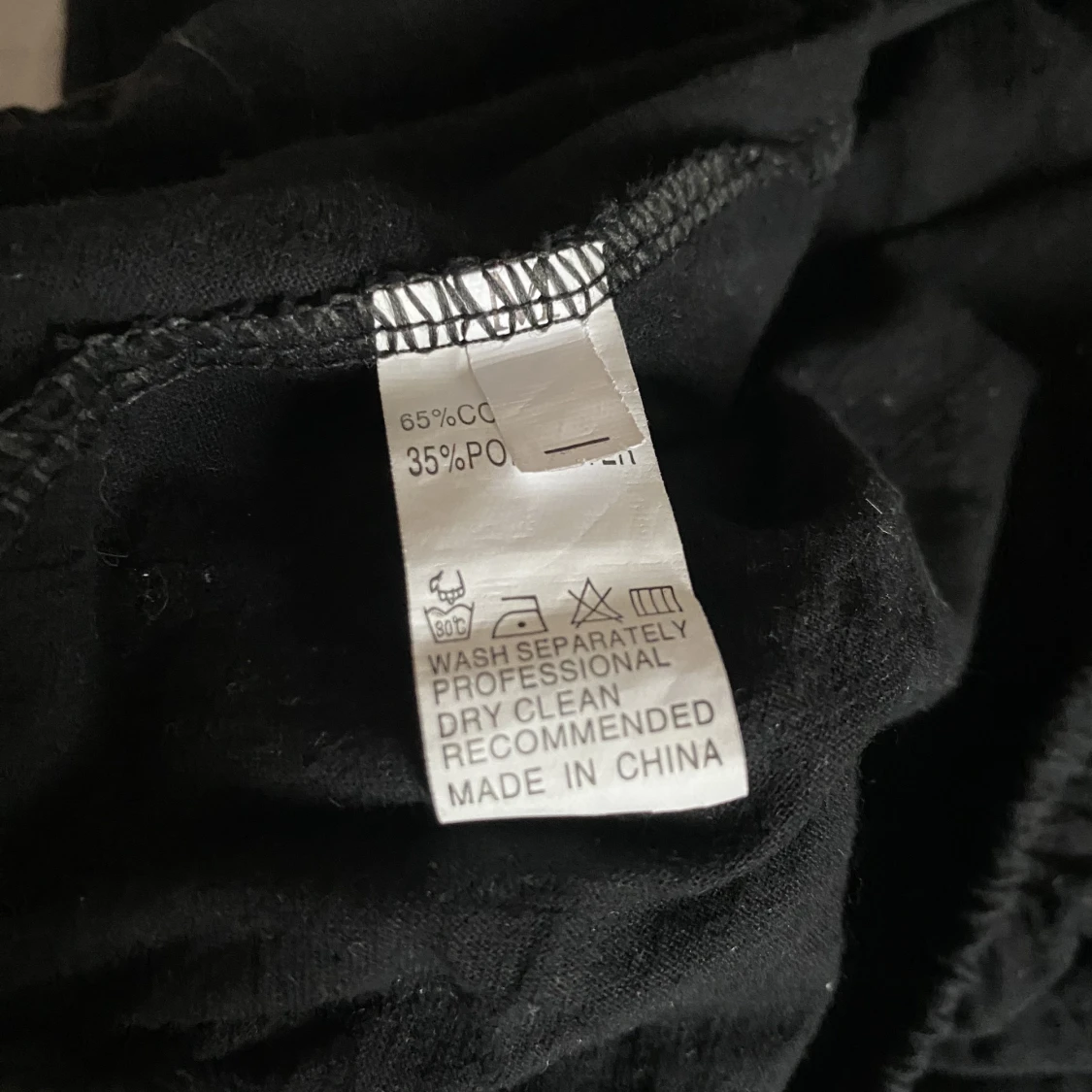 Svarta linnebyxor - 91