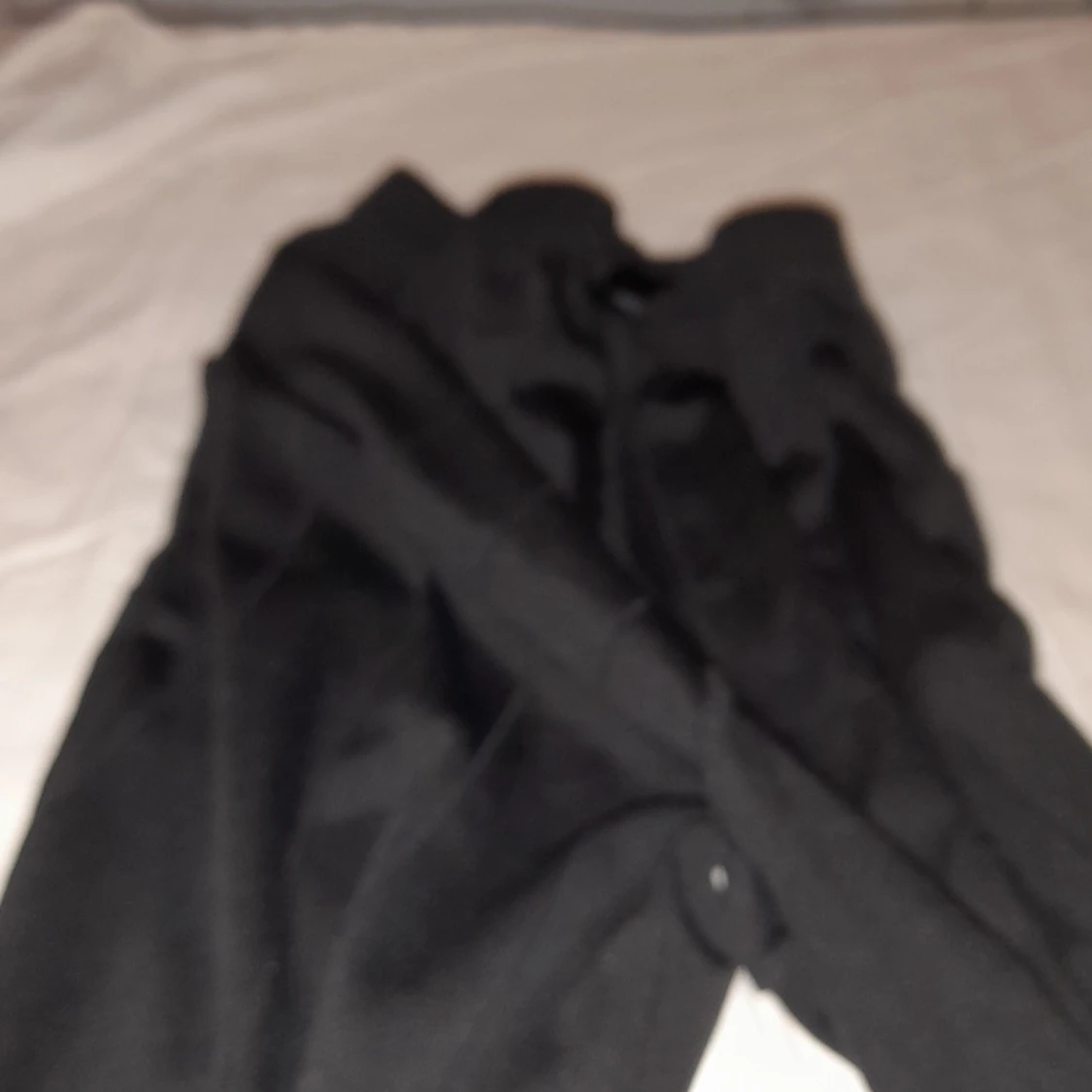 Svarta flared leggins - 91