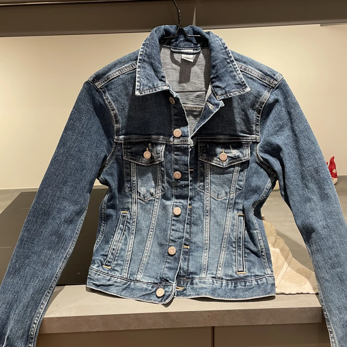 Blå jeansjacka 