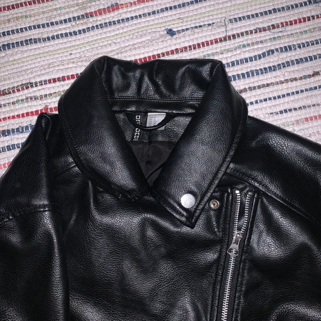 Oversized skinnjacka  - 91