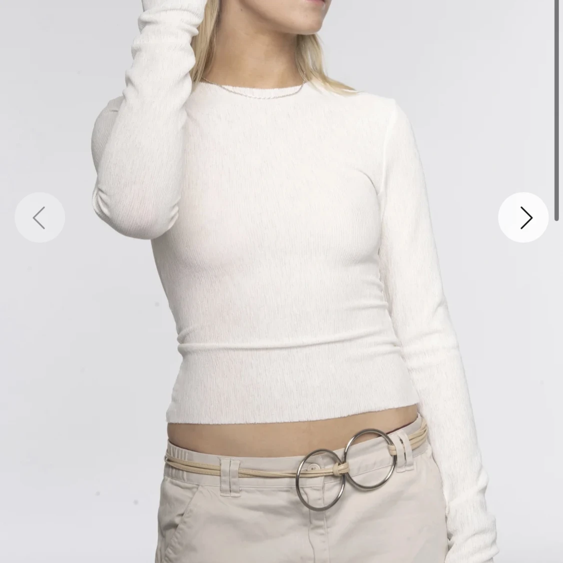 Adsgn tröja storlek xs vit