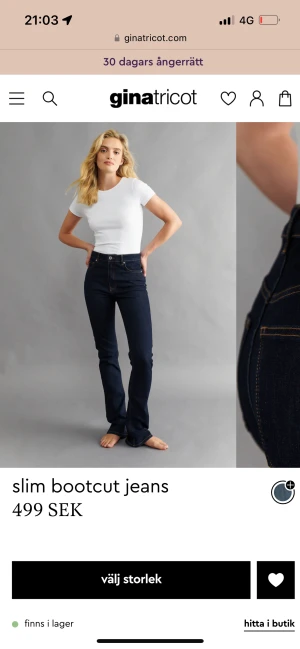 Bootcut jeans - Jeans från Ginatricot, väldigt stretchiga och sitter väldigt fint men tyvärr för långa för mig så har aldrig använt dom. 