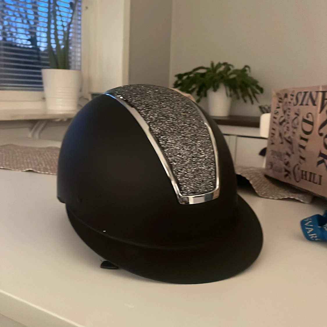 Säljer min ridhjälm 