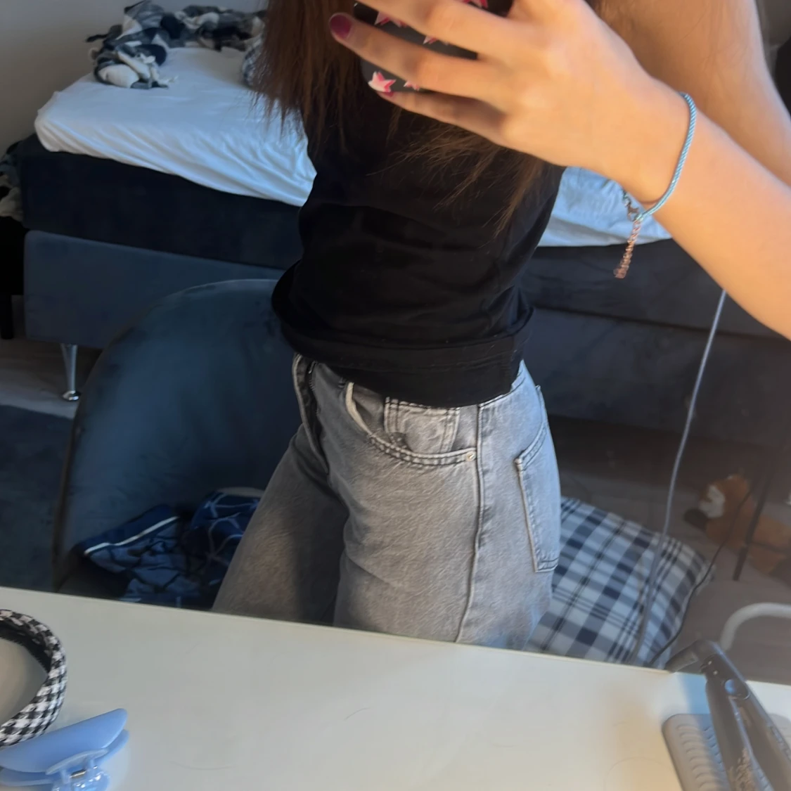 Gråa Jens hög midja  - 90