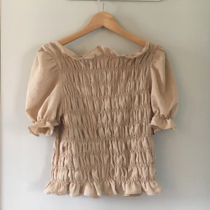 Blus s - Beige fin blus