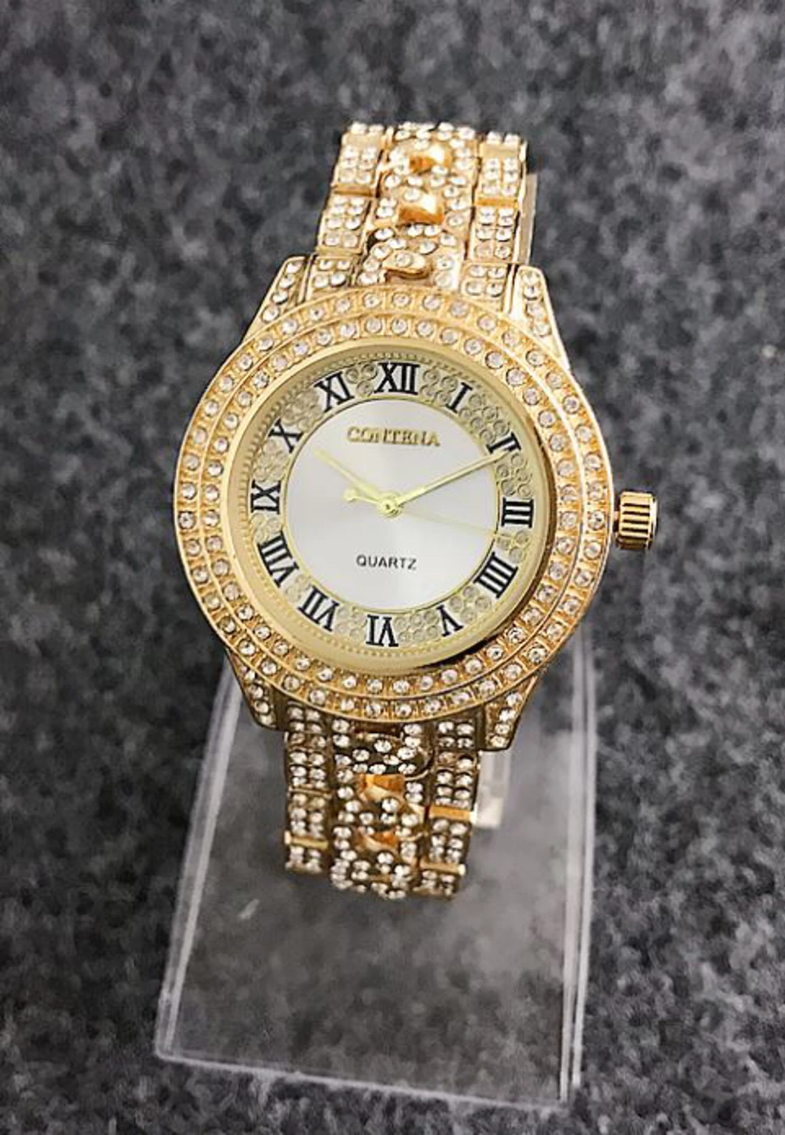 Super Häftig Dam Strass Klocka  - 90