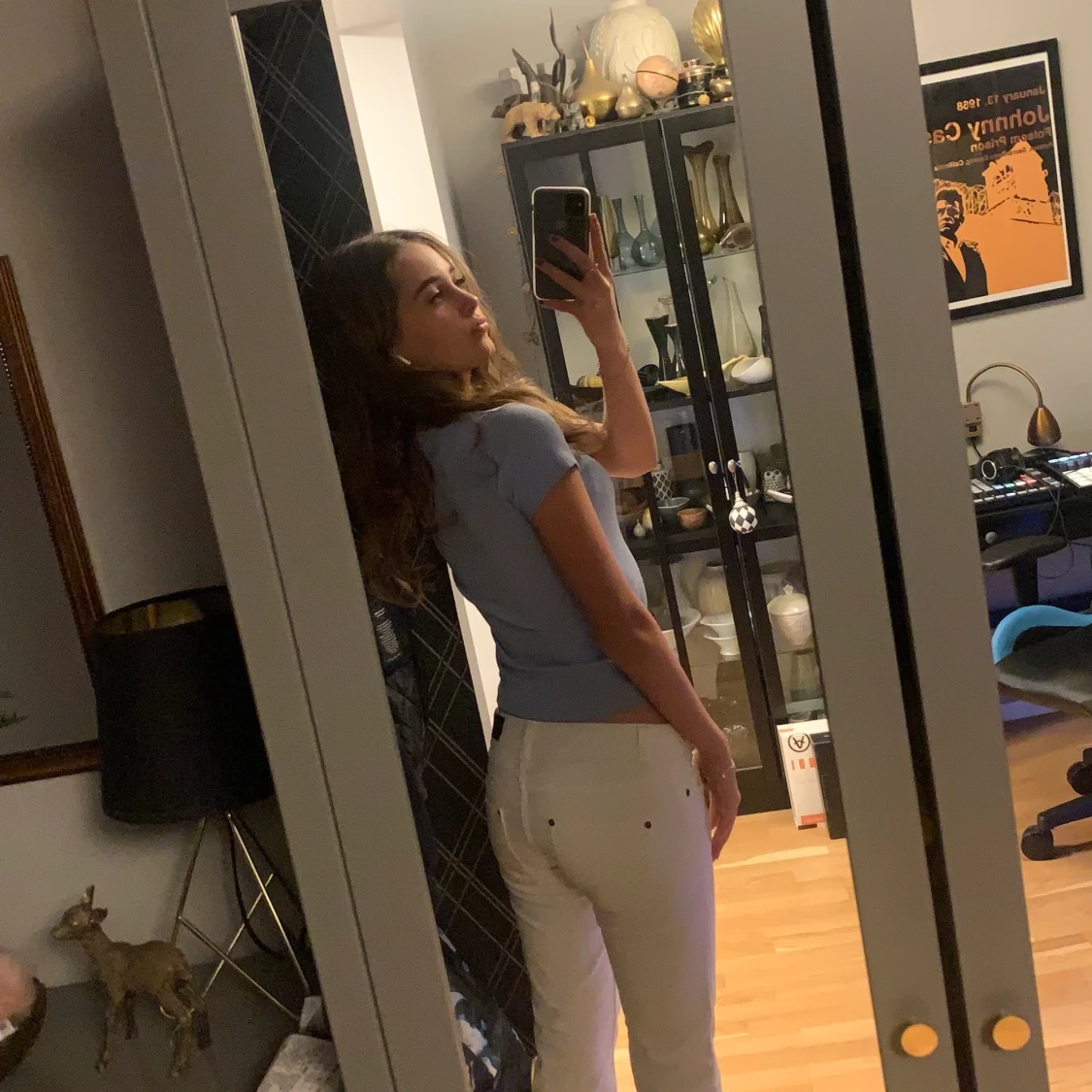 Lågmidjade jeans  - 90