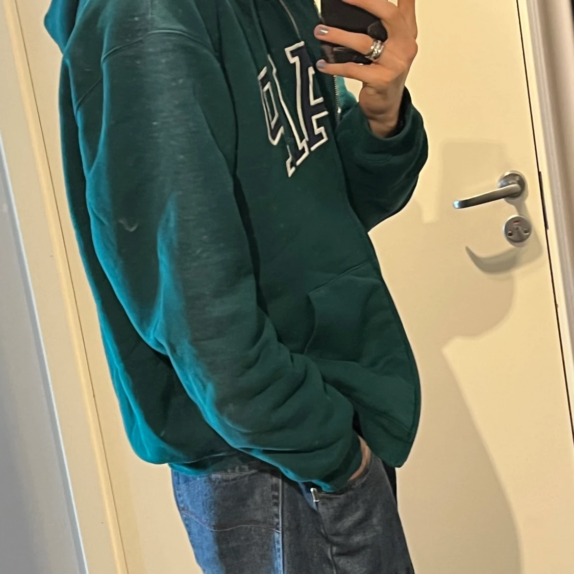 GAP half zip hoodie fleece - 90