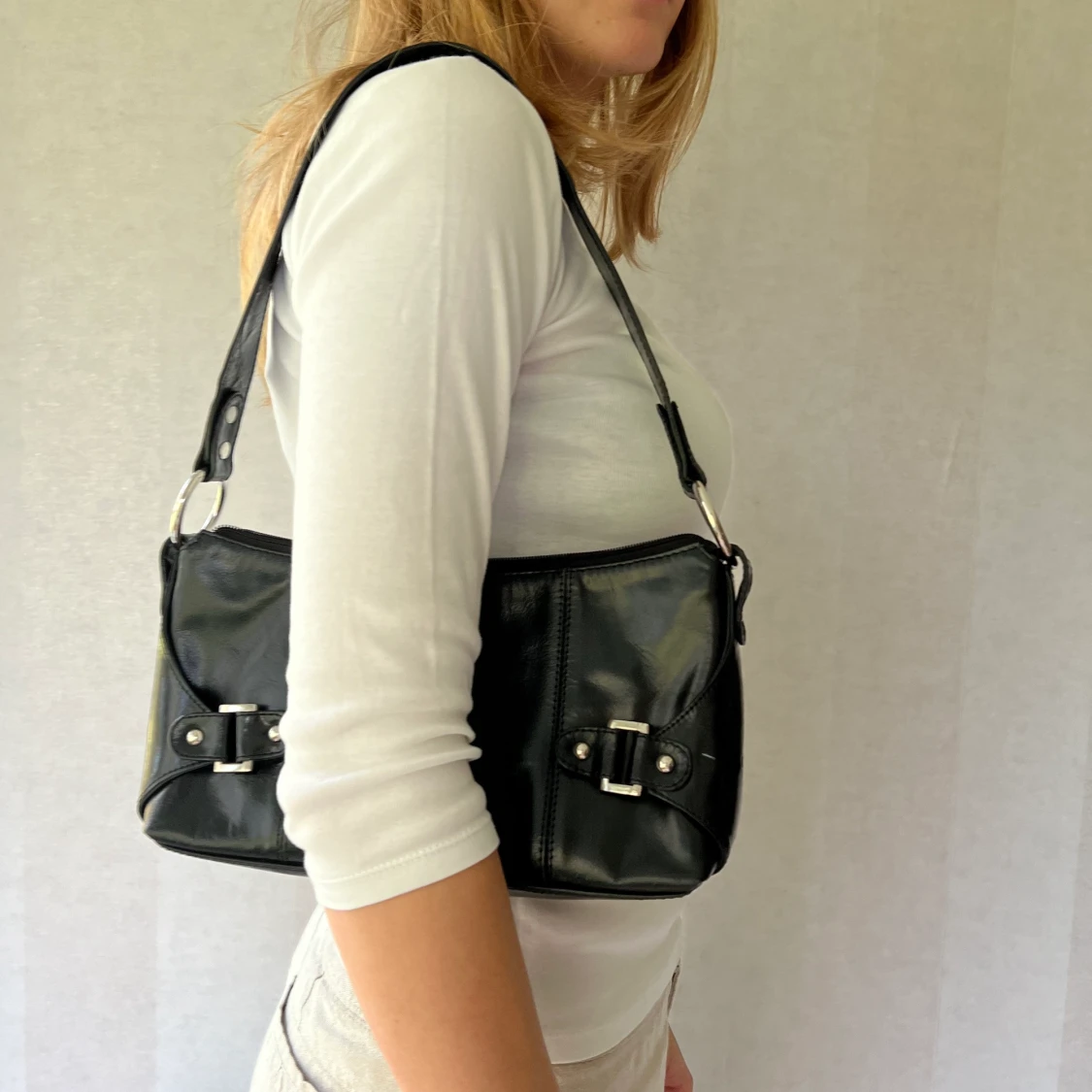 Svart handväska - 90