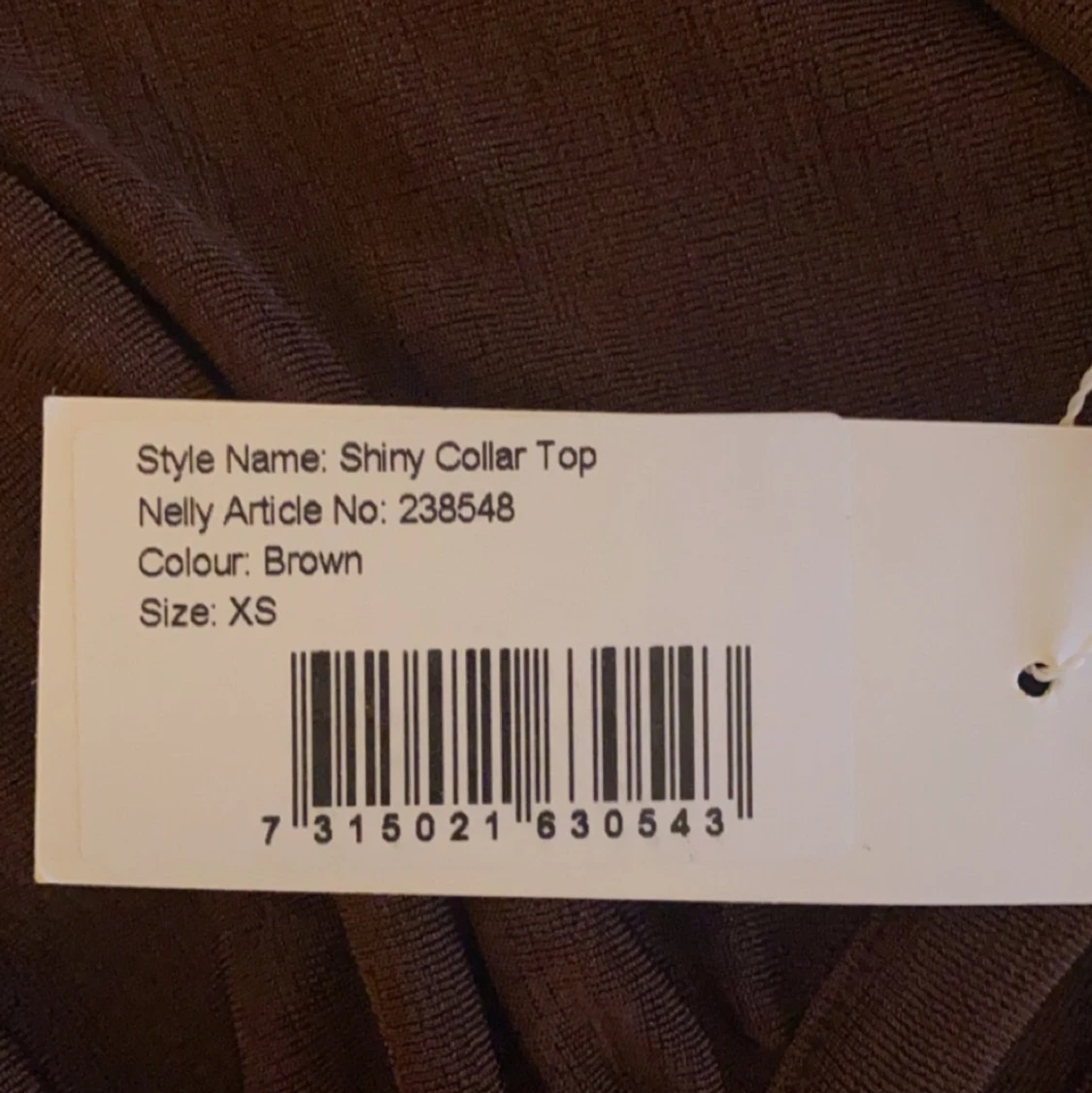 Snygg brun tröja  - 91