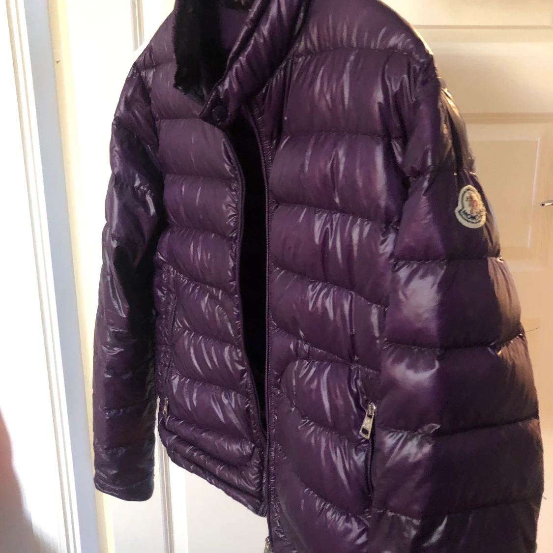 Moncler Acorus metallic purple