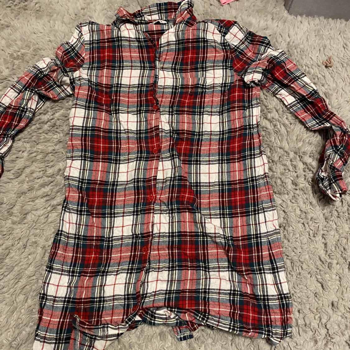 Flanellskjorta/klänning