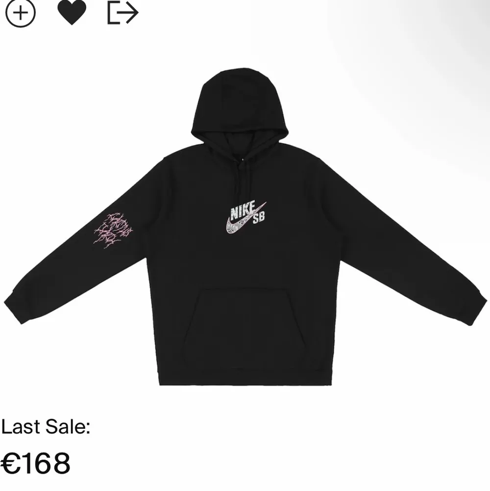 Nike SB x Travis Scott hoodie resale i brand new condition går för ≈1700kr på stockx. Säljer den nu pga att den inte kommer till användning. Använts ett fåtal gånger. Skick 8/10. Inga anmärkningsvärda defekter. True to size.. Hoodies.