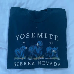 Brandy melville - En jätte fin brandy melville t shirt Med blåa björnar på som ej används längre. Köptes här på plick! Tröjan sitter oversized. ❤️