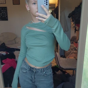 Långärmad - Grän, ribbad långärmas