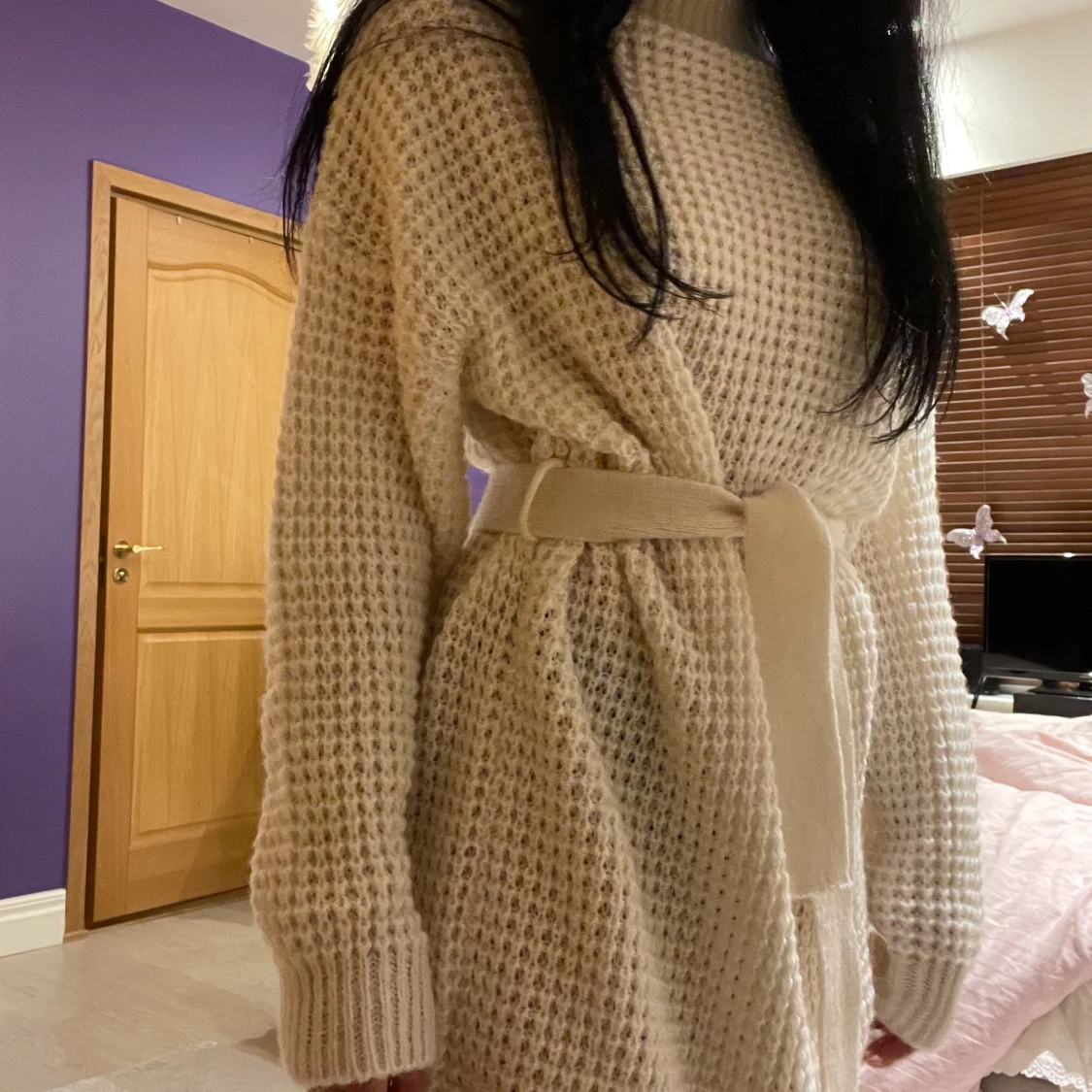 Stickad klänning  - 90