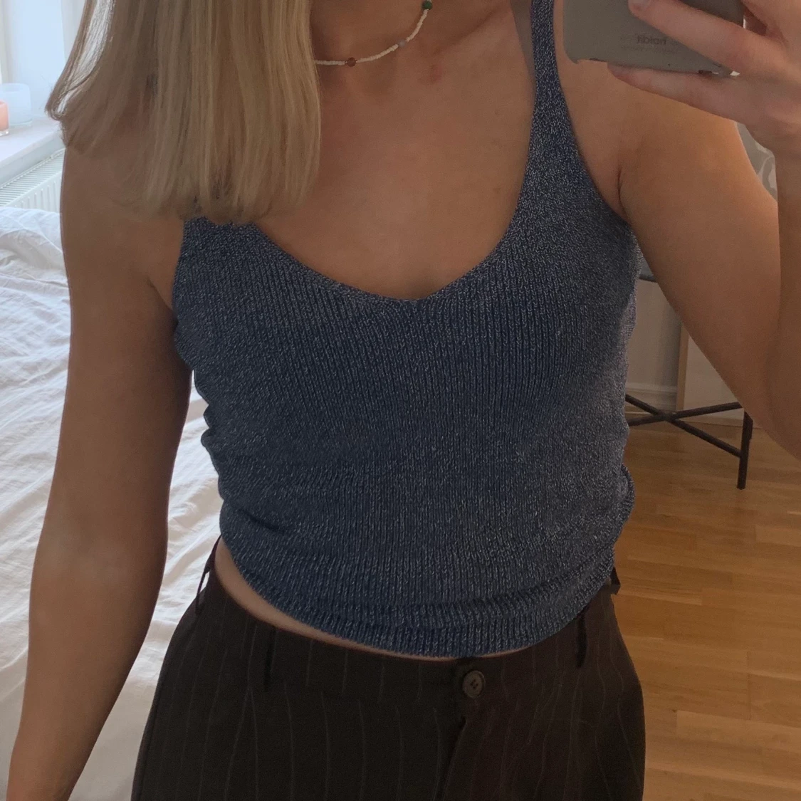 Snyggt blått linne - 90