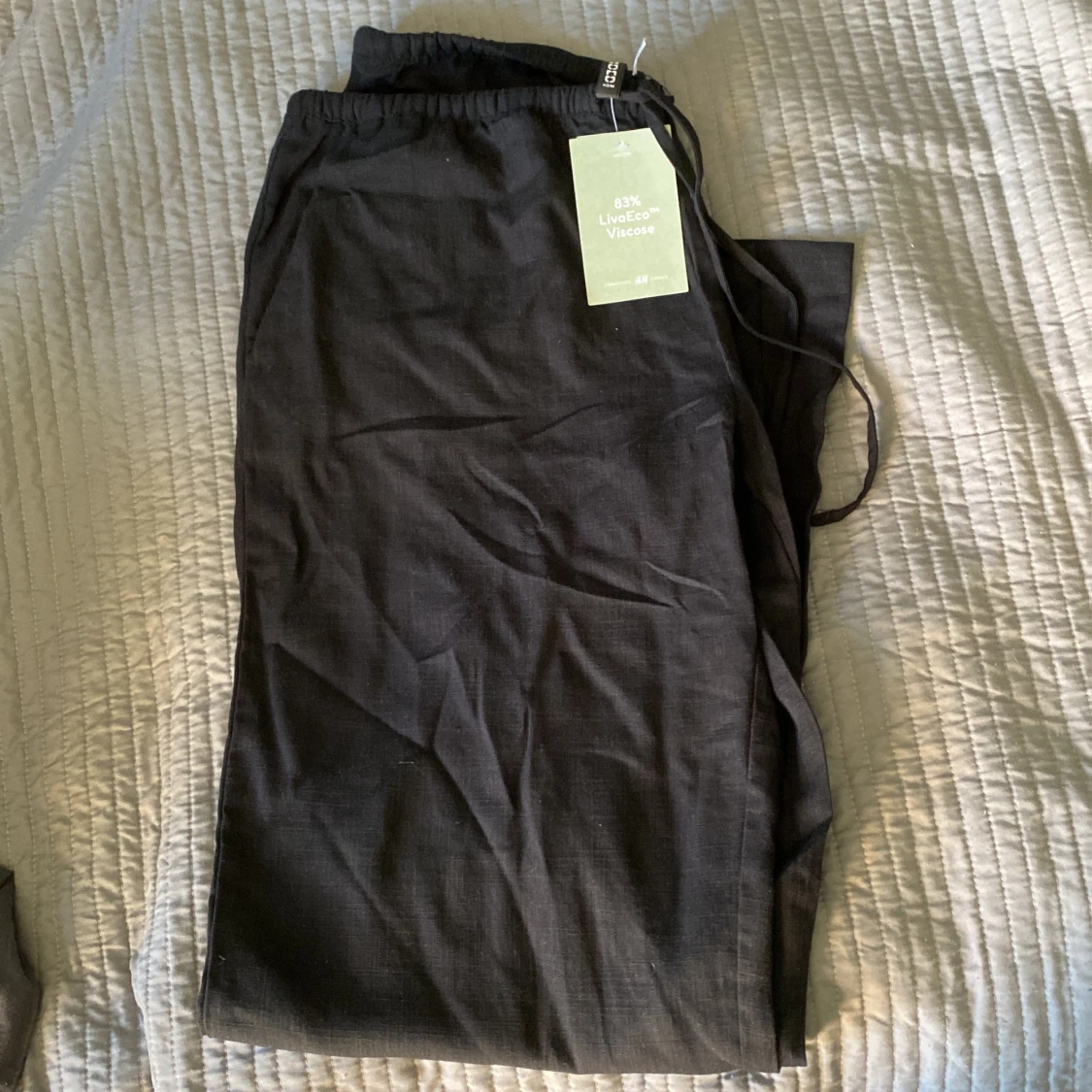 Lågmidjade linnebyxor  - 90